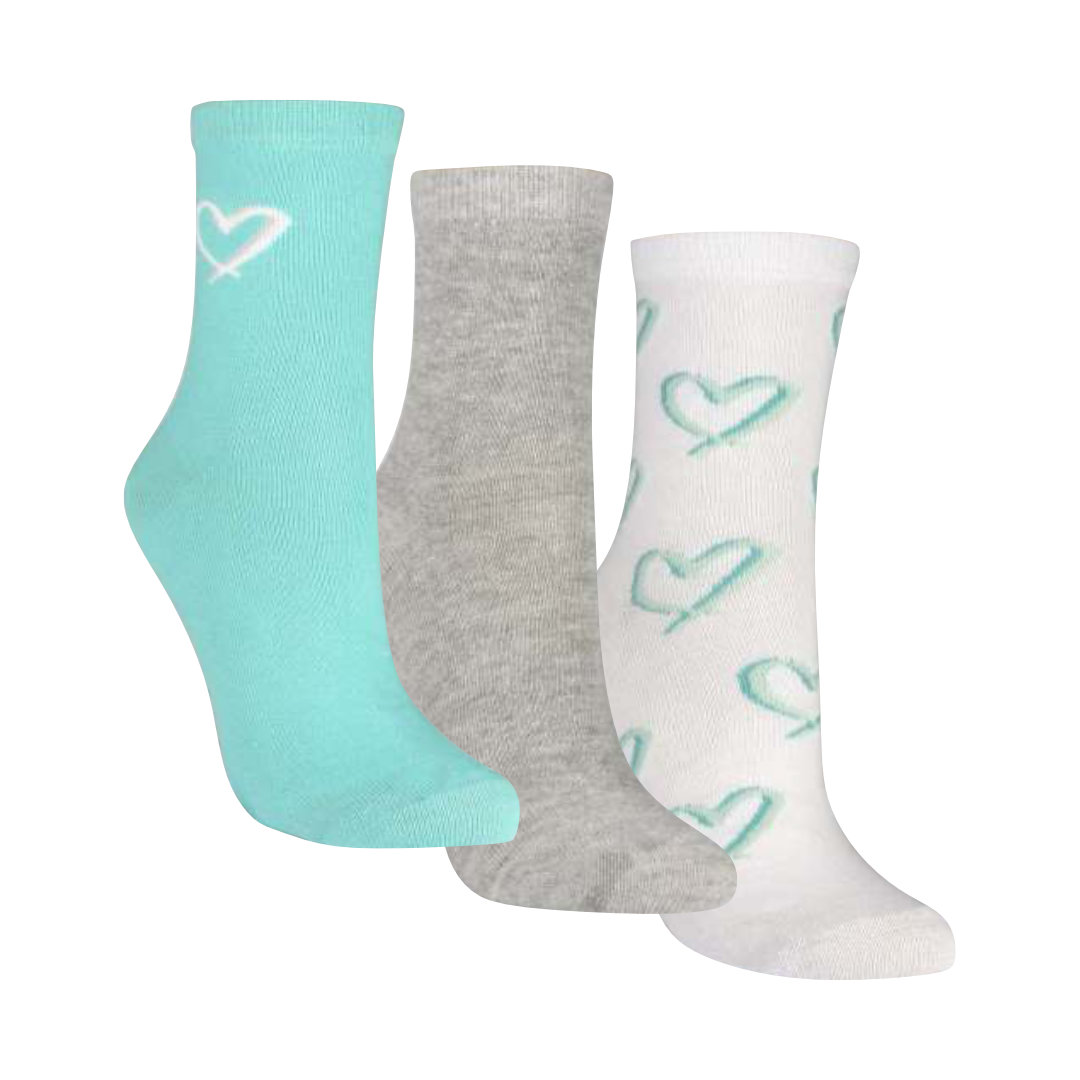 1065BSK08 - Meia Soquete Feminina - 34-39