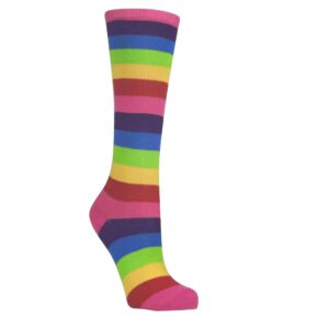 Meia 3/4 Divertida - Arco Iris