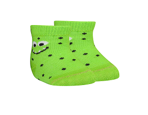 Meia Soquete Baby - Monstrinho Verde