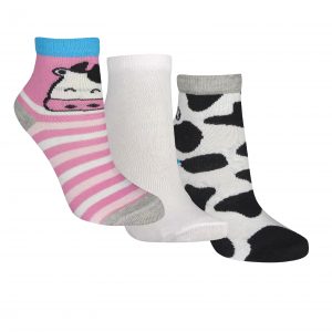 Meia Cano Médio Kids - Kit com 3 pares (Moo)