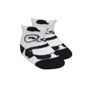 Meia Soquete Baby - Panda Orelhinhas