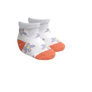 Meia Soquete Baby - Raposa Detalhes