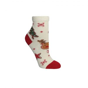 Meia Cano Médio Natal - Biscoito Natalino II